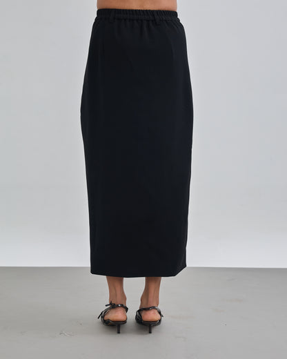 The Classic A-Line Skirt - Black