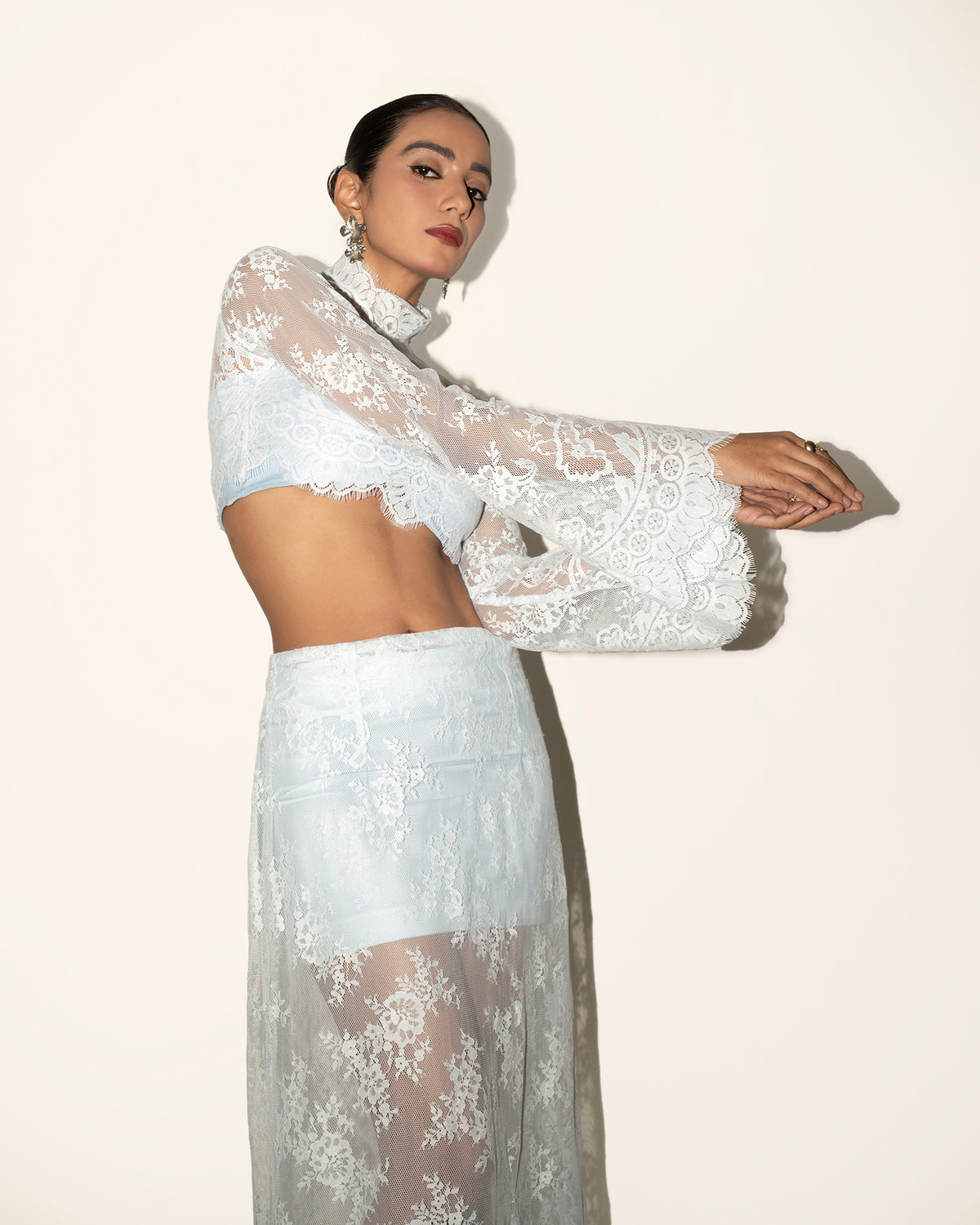 Chloe Top - Ice Blue