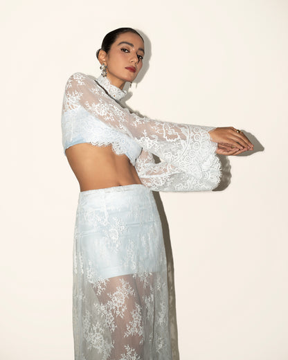 Chloe Top - Ice Blue
