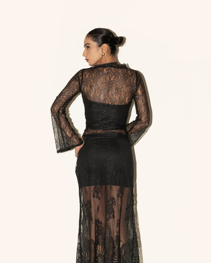 Cali Lace Top - Black