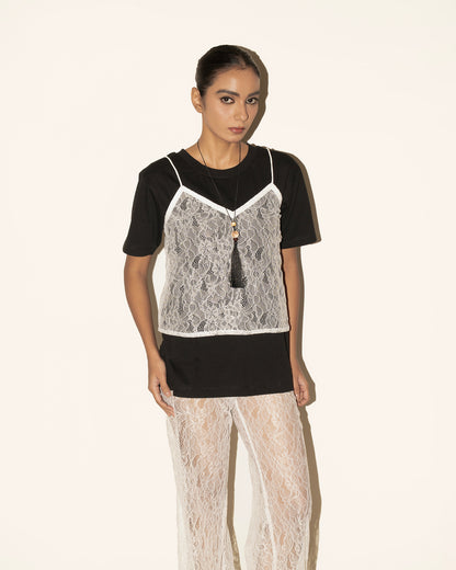 Nia Lace Camisole - White