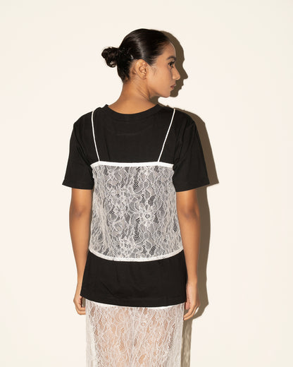 Nia Lace Camisole - White