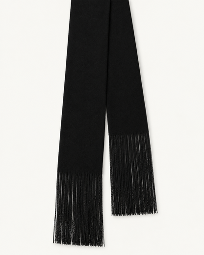 Hana Scandinavian Fringe Scarf - CLOFII (view 2)