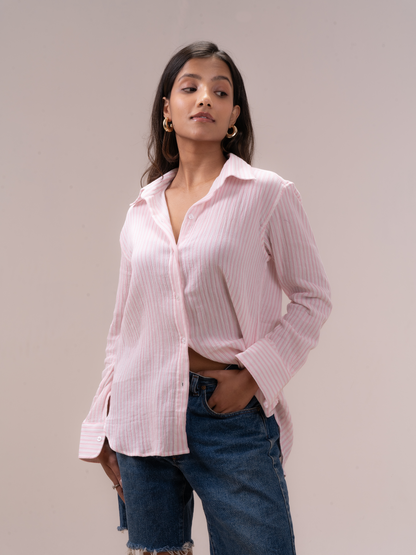 RIPPLE PINK SHIRT