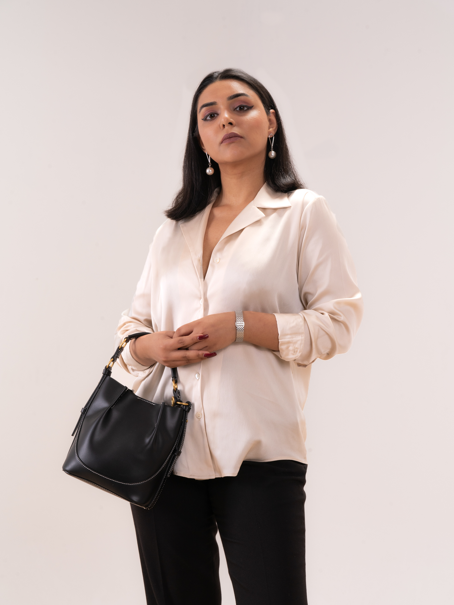 IVORY SHEEN SHIRT