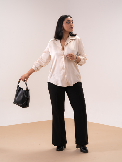 IVORY SHEEN SHIRT