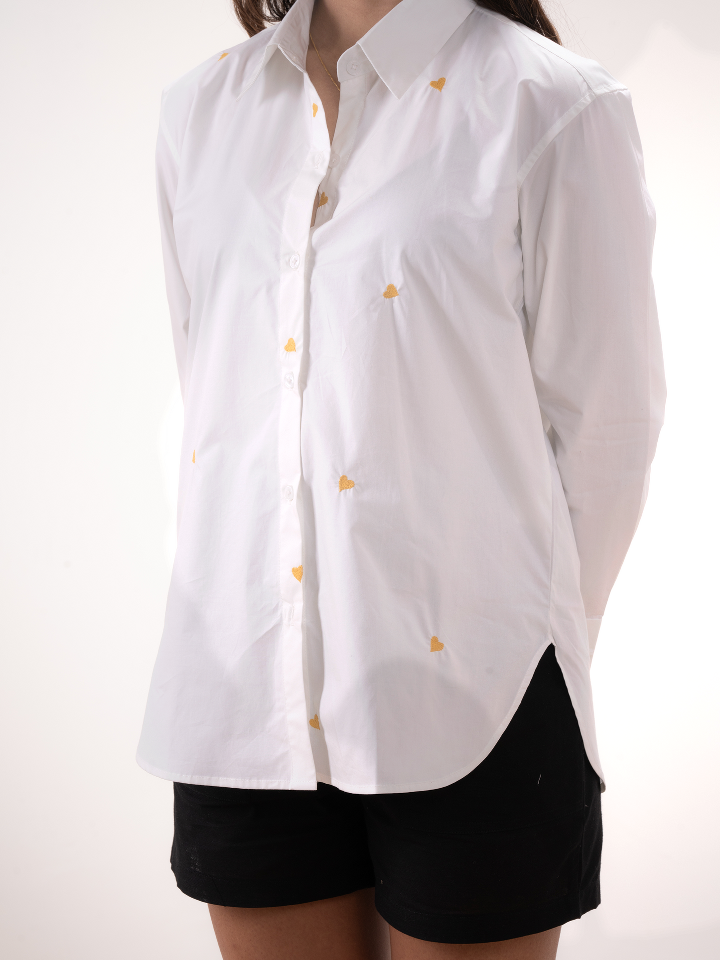 LEMON EMBELLISH SHIRT