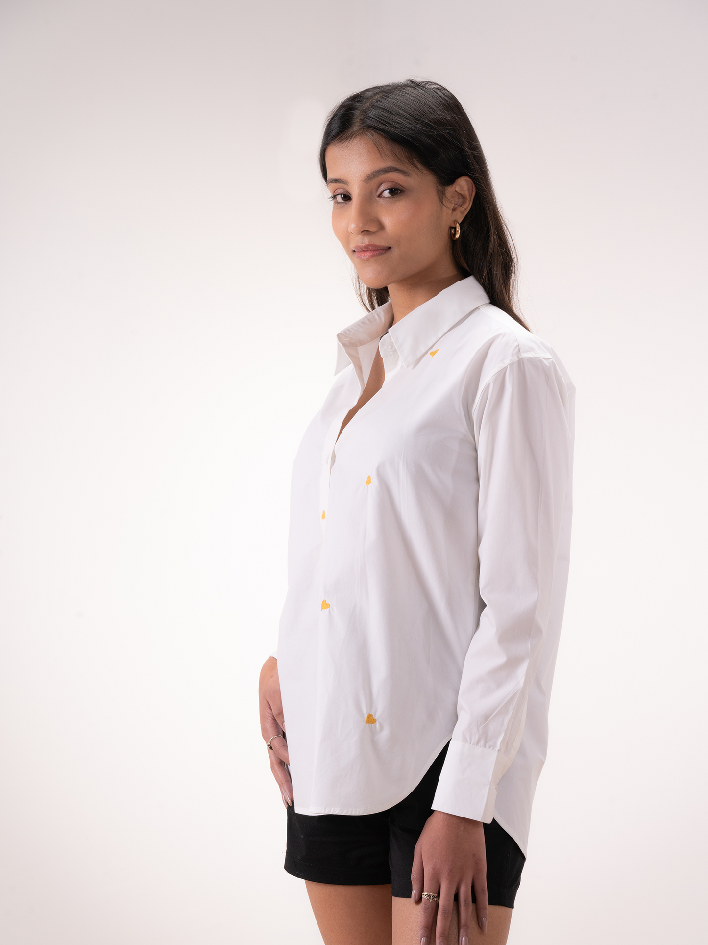 LEMON EMBELLISH SHIRT