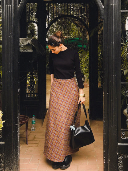 Rustwood  Plaid Skirt