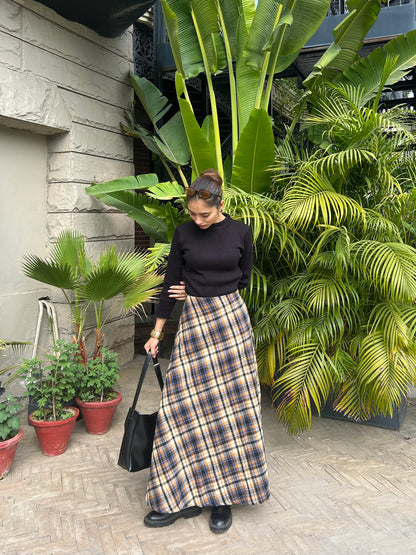 Classic Tartan Plaid Skirt