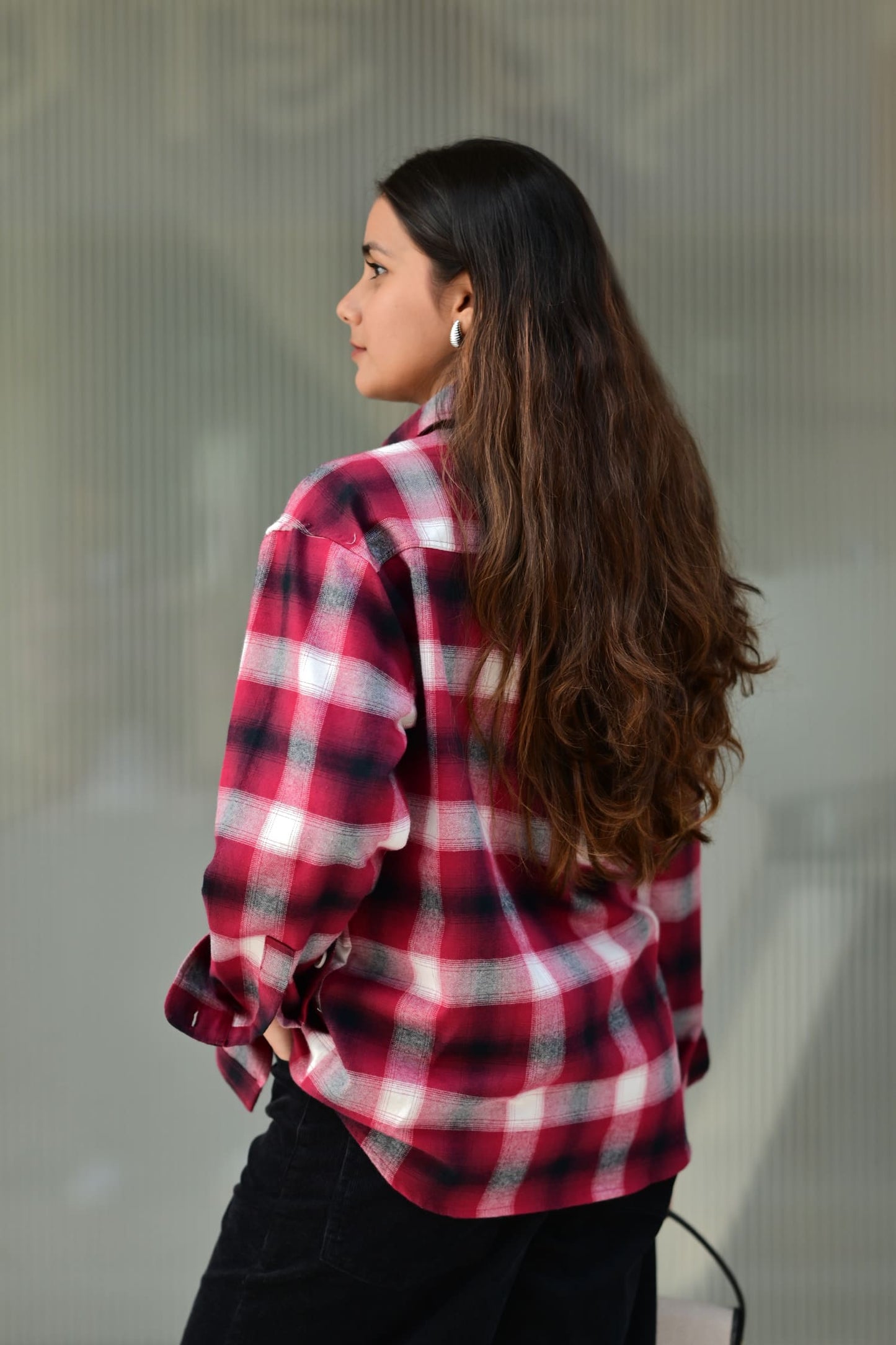 Women Maroon Shirt