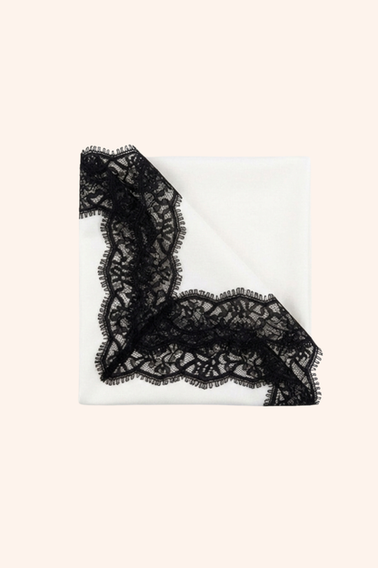White Poplin Scarf