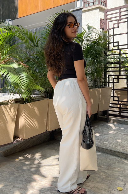 White Linen Pants