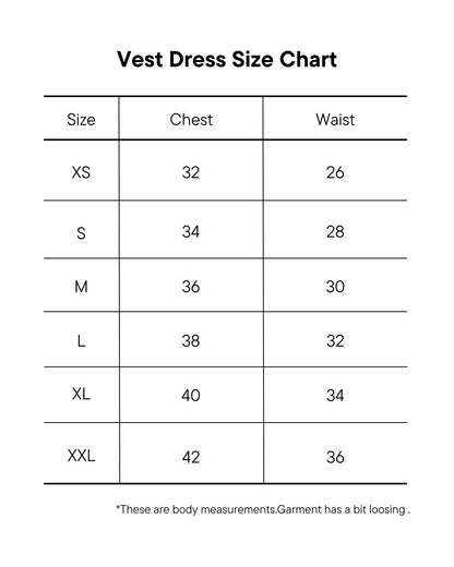 White Vest Linen Short Dress