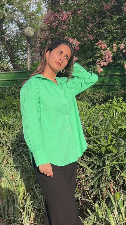 KELLY GREEN SHIRT