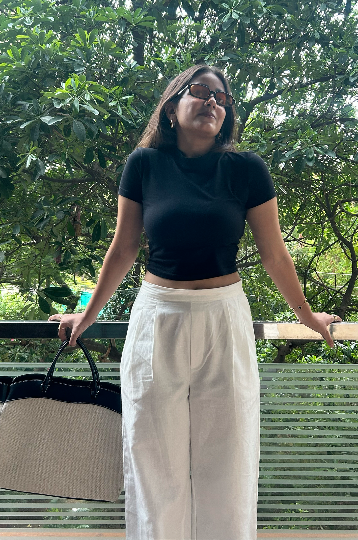 White Linen Pants